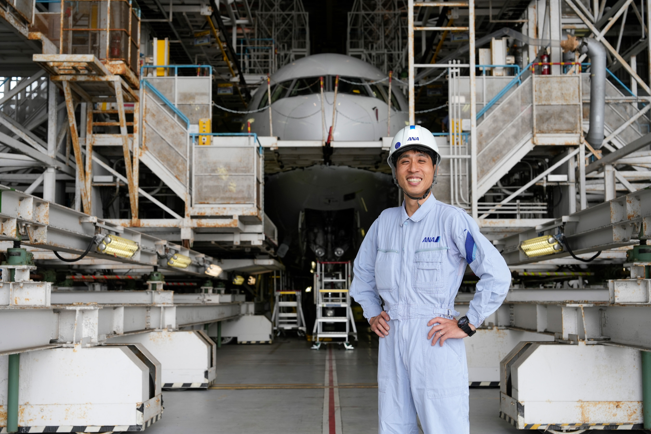 ANAベースメンテナンステクニクス株式会社　平山 拓弥さん