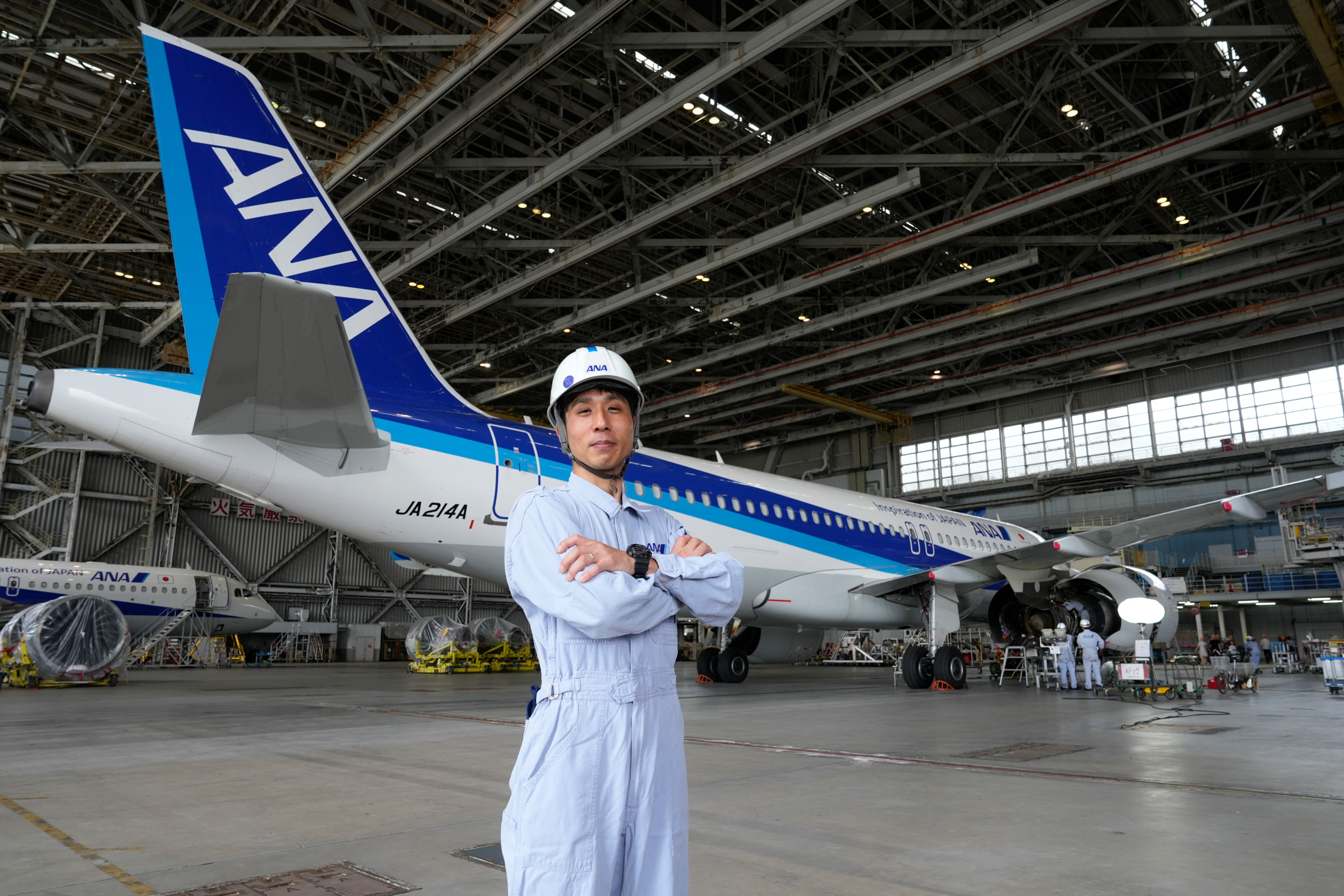 ANAベースメンテナンステクニクス株式会社　平山 拓弥さん