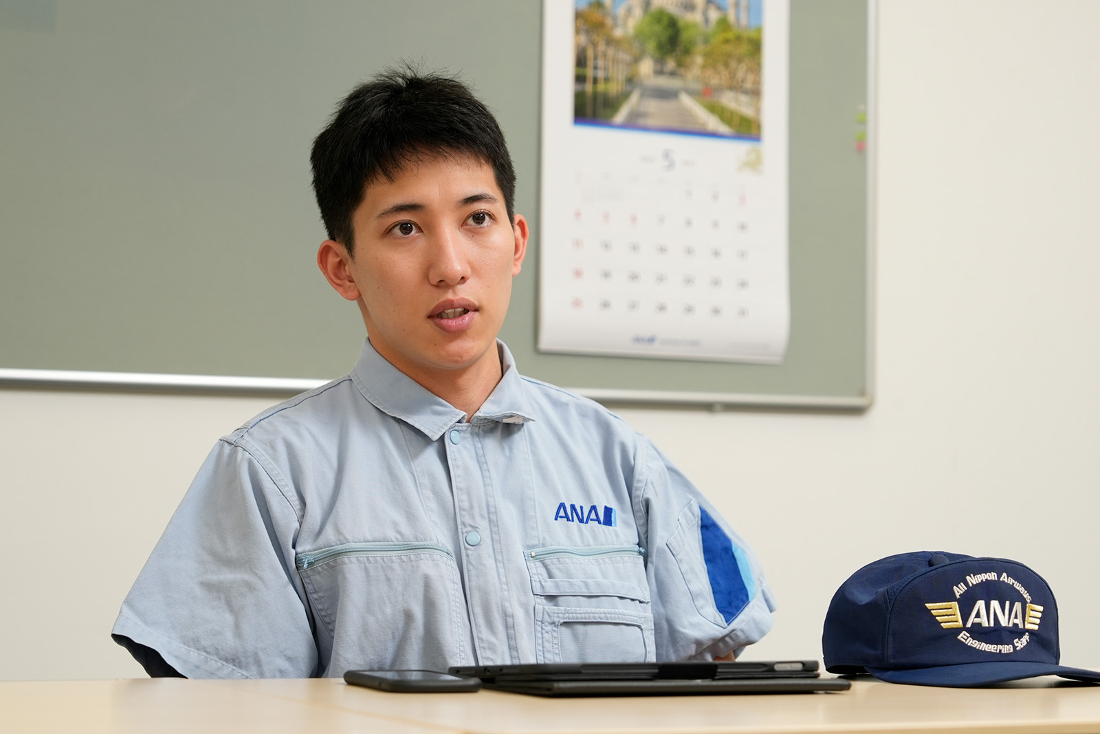 ANAエンジンテクニクス株式会社　整備部整備第1課　整備士　髙橋 匠帆さん