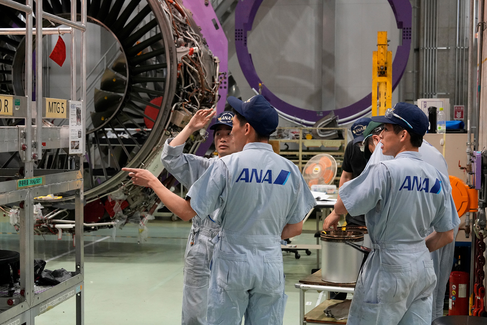ANAエンジンテクニクス株式会社　整備部整備第1課　整備士　髙橋 匠帆さん